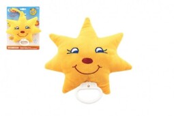 Hrající strojek plyš hvězdička 16cm